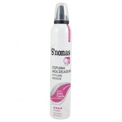 S'NONAS HAIR STYLING MOUSSE EXTRA STRONG 300ml